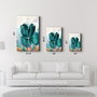 Wallity CAM-4067 Pintura Decorativa de Vidrio Templado Impresión UV 46 x 72 cm